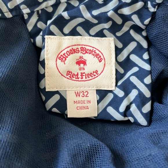 Brooks Brothers Graphic Liner Swim Board Shorts Trunk Swimsuit - Picture 8 of 8